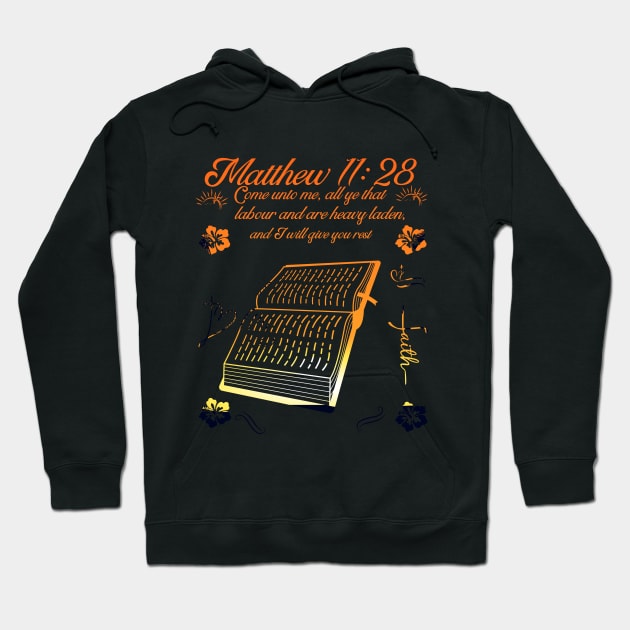 Bible Quotes Hoodie by Jimmynice